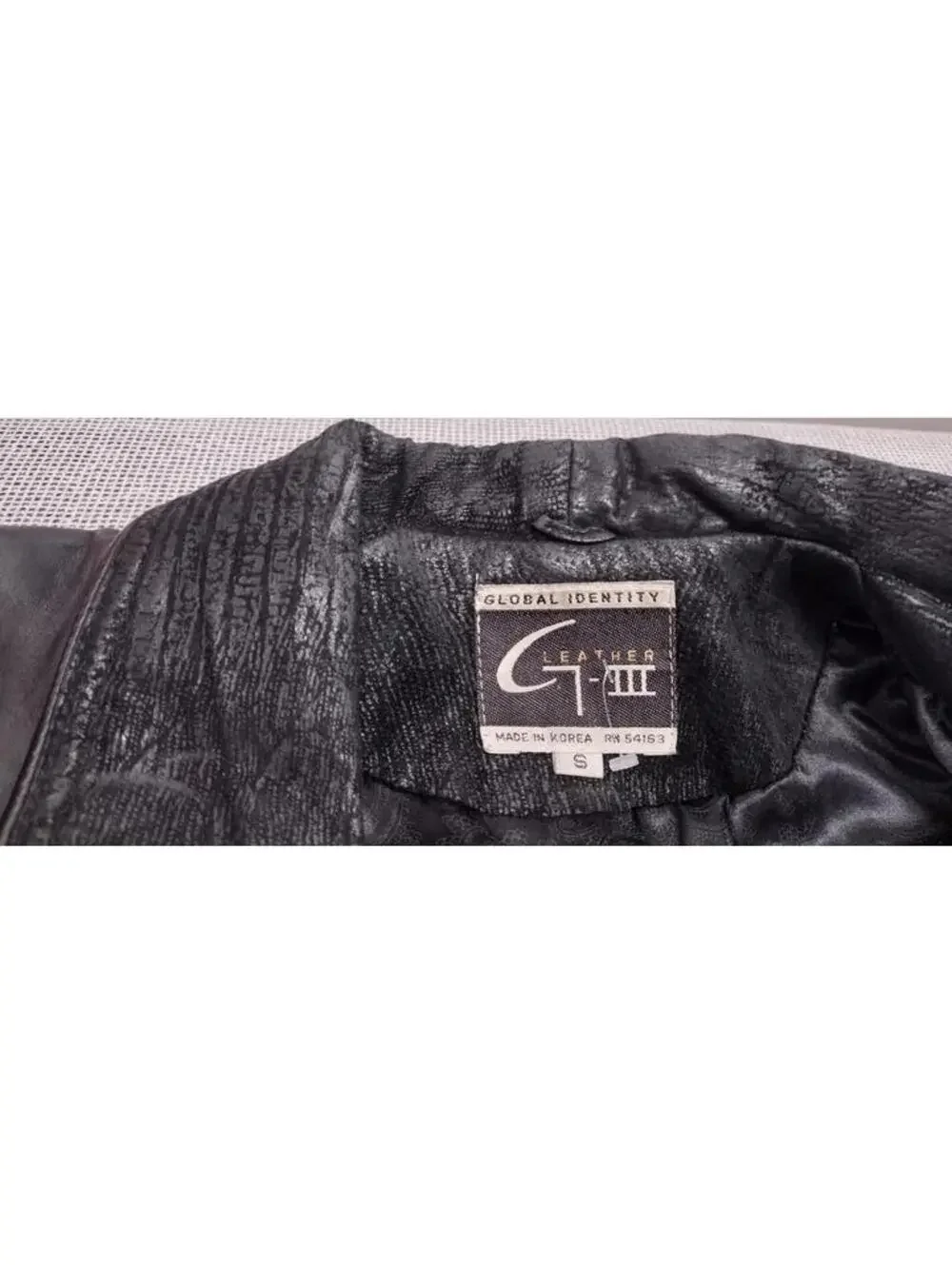 Black Tailored Leather Short Jacket New Wave Avante-Garde 1980s Bombshell S/M